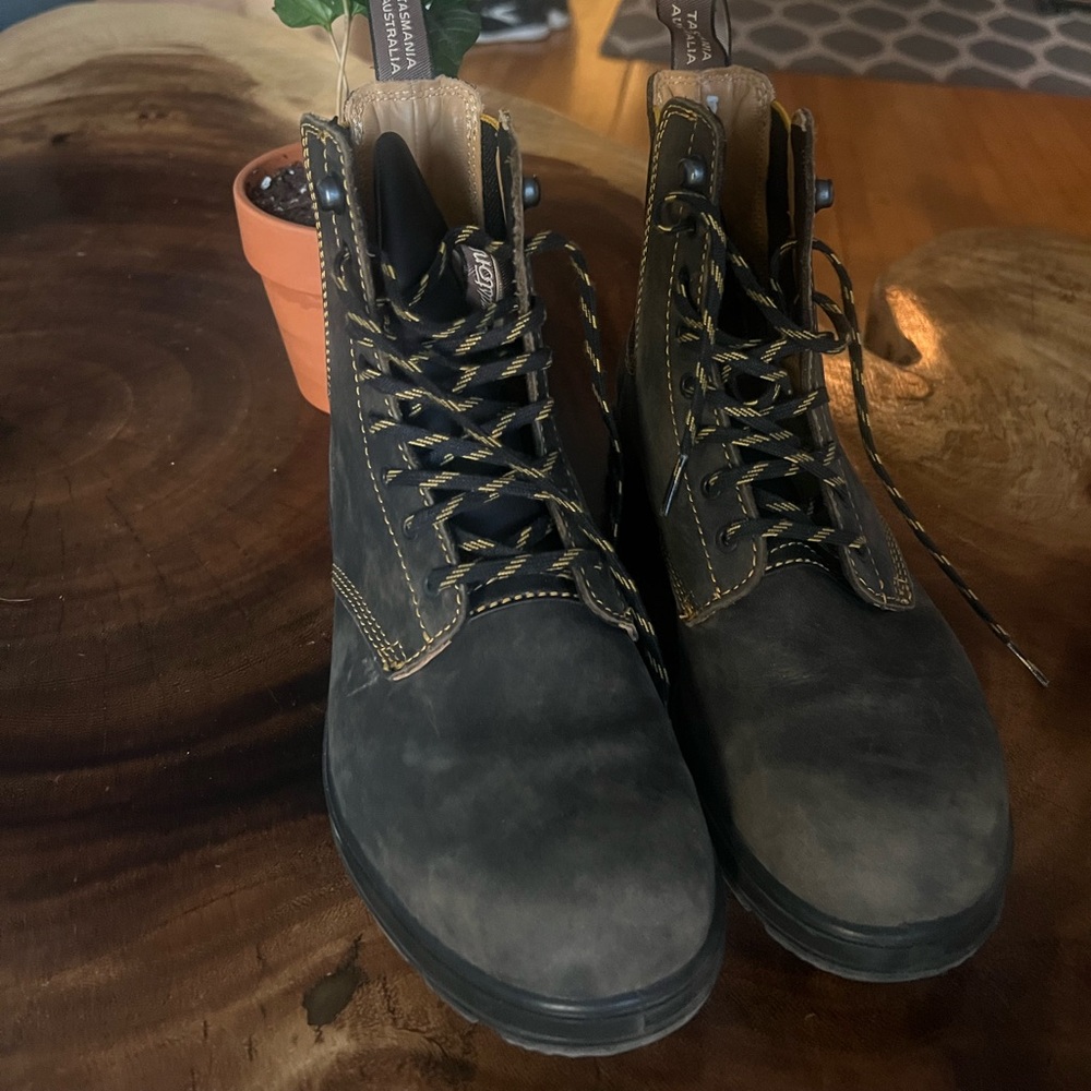 Black Leather Boots